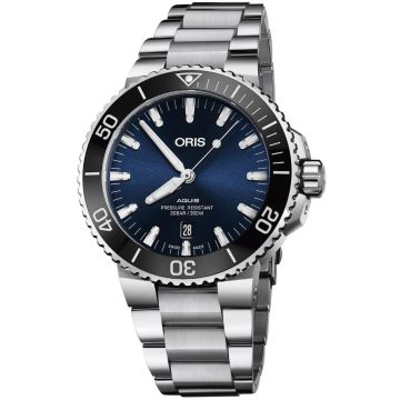 Herrenarmbanduhr Edelstahl Oris Aquis Date Oris Aquis Date  Herrenuhr