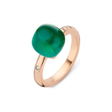 Ring Rotgold 750 Bigli Mini Sweety Bergkristall