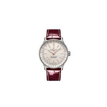 Damenarmbanduhr Edelstahl Breitling Navitimer Automatik 36