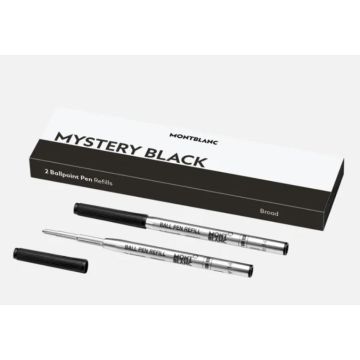 Schreibgeräte Refill Montblanc 2 Kugelschreiberminen breit Mystery Black