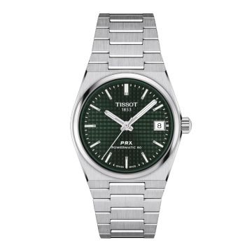 Armbanduhr Edelstahl Tissot PRX PRX Powermatic 80 35MM