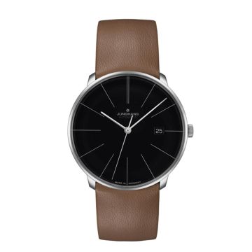 Herrenarmbanduhr Edelstahl Junghans Meister Automatic