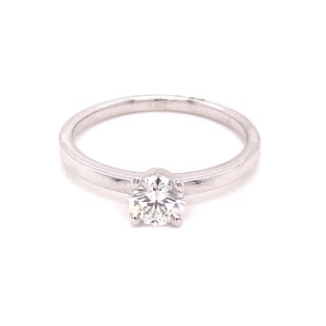 Ring Platin 950 Atelier Kopf Verlobungsring Platin schwebender Diamant