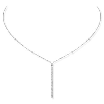 Collier Weissgold 750 Messika Gatsby 18 Karat