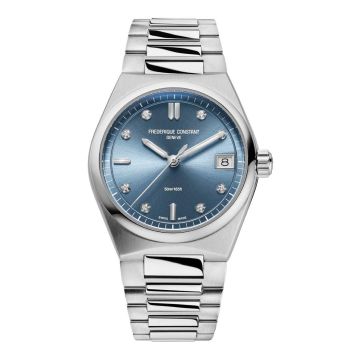 Damenarmbanduhr Edelstahl Frederique Constant Highlife Ladies Quartz