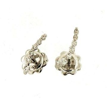Ohrstecker Weissgold 750 Piero Milano Gioielli Brilliantstecker