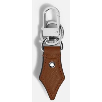 Schlüssenanhänger Leder echt Montblanc Sartorial Schlüsselanhänger Nib fauve