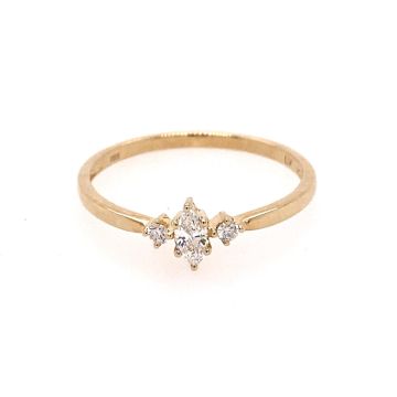 Ring Gelbgold 585 Louis Vaugoin Brillantring