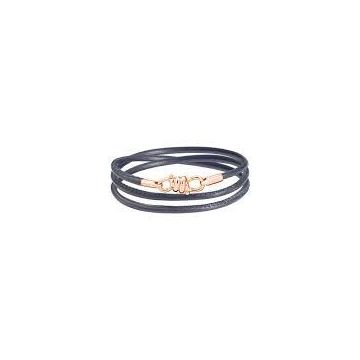 Armband Leder echt DoDo Lederarmband mit Roségold Verschluss