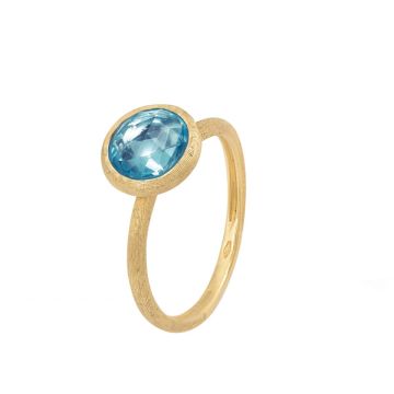 Ring Gelbgold 750 Marco Bicego Jaipur Blau Topas