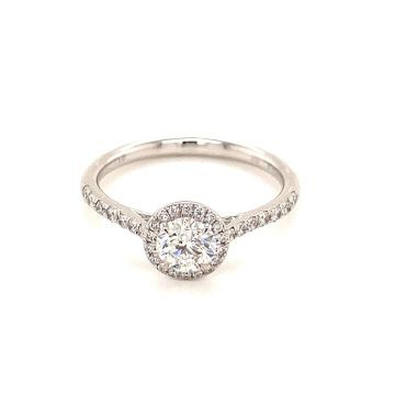 Ring Weissgold 750 Facet Barcelona Brillantring