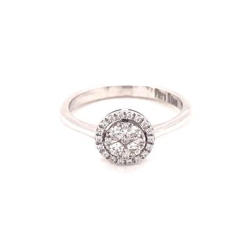 Ring Weissgold 750 Piero Milano Gioielli Weißgold Ring