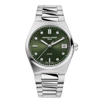 Damenarmbanduhr Edelstahl Frederique Constant Highlife Ladies Quartz
