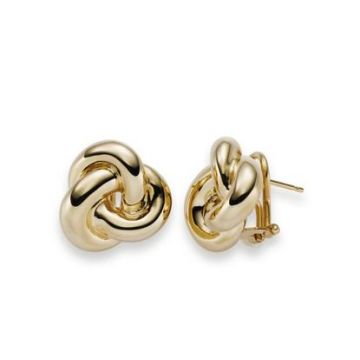 Ohrstecker Gelbgold 585 Atelier Kopf Knotenstecker