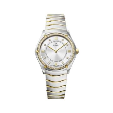 Damenarmbanduhr Edelstahl/Gelbgold 750 Ebel Sport Classic
