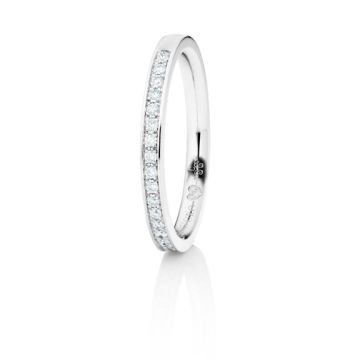 Ring Weissgold 750 Capolavoro Memoirering mit Fadenfassung
