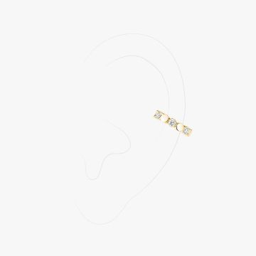 Clips m. Stift / o. Stift Gelbgold 750 Messika D-Vibes Einzelner Ohrclip