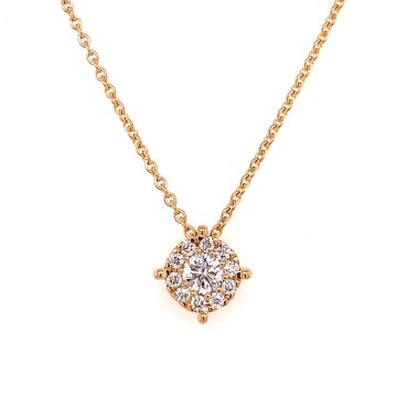 Collier Roségold 750 Atelier Kopf Brillantcollier