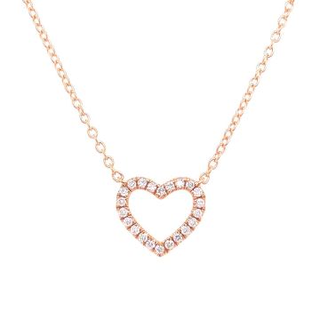 Collier Roségold 750 Piero Milano Gioielli Brillantherz