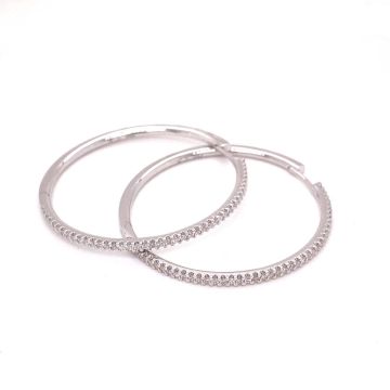 Creolen Weissgold 750 Noor Brillantcreolen