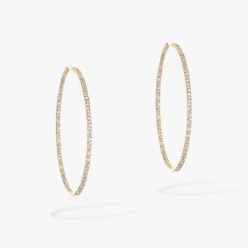 Creolen Gelbgold 750 Messika Gatsby Créoles Gatsby S