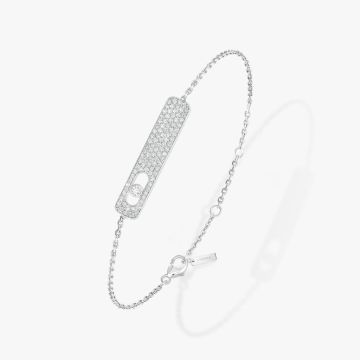 Armband Weissgold 750 Messika My first Diamond Pavé