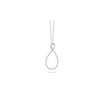 Collier Weissgold 750 Bigli Infinity