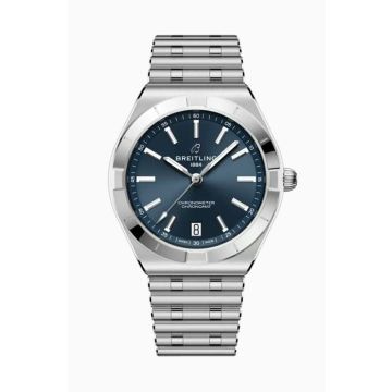 Damenarmbanduhr Edelstahl Breitling Chronomat Automatic 36