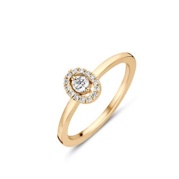 Ring Gelbgold 750 One More Diamantring
