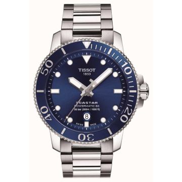 Armbanduhr Edelstahl Tissot Seastar Tissot Seastar 1000 Powermatic 80