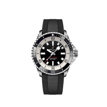 Herrenarmbanduhr Edelstahl Breitling Superocean Automatic 42