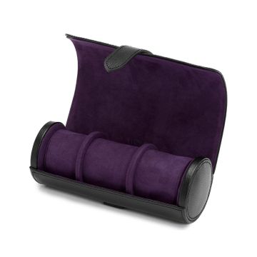 Etuis, Schmuckkassetten, etc. Leder echt Wolf Blake Black Purple