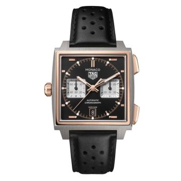 Armbanduhr Titan/Rotgold 750 Tag Heuer Monaco Monaco Chronograph