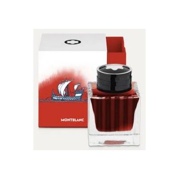 Schreibgeräte Refill Montblanc Tintenfass Olympic Heritage 50ml Red