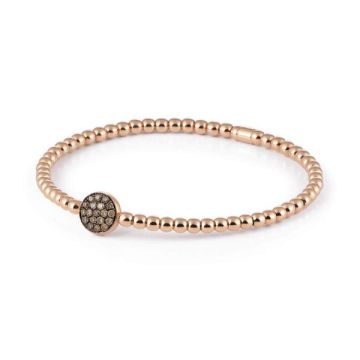 Armband Rotgold 750 Al Coro Brillant Flexible Armband