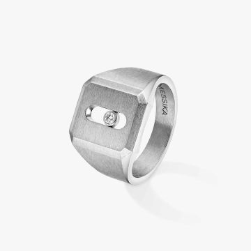 Ring Titan Messika Chevalière Move Titanium Naturel