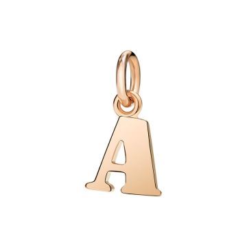 Anhänger Roségold 9 Karat DoDo Buchstabe A