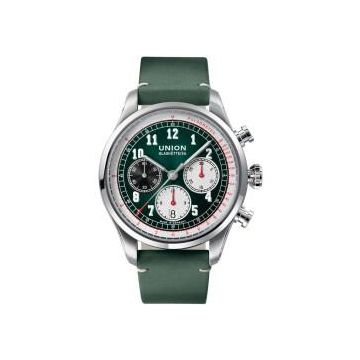Chronograph Edelstahl Union Glashütte Belisar Belisar Chronograph