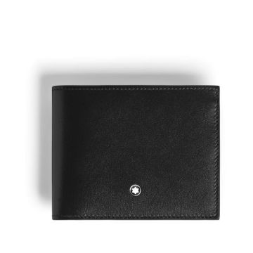 Etuis, Schmuckkassetten, etc. Leder echt Montblanc Brieftasche 6 cc aus Meisterstück Leder