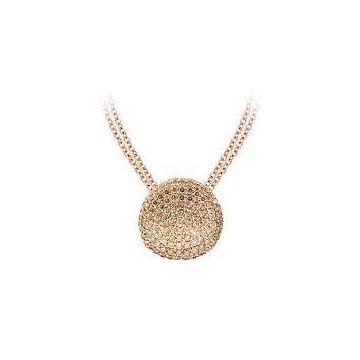 Collier Roségold 750 Bigli Wave Brillantcollier