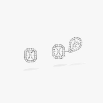Ohrpendel Weissgold 750 Messika My Twin My Twin 1+2 0,10ct x3