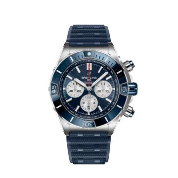 Chronograph Edelstahl Breitling Chronomat Super Chronomat B01 44
