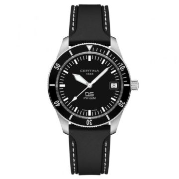Herrenarmbanduhr Edelstahl Certina