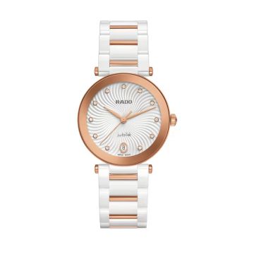 Armbanduhr Keramic Rado La Coupole LaCoupole Diamonds