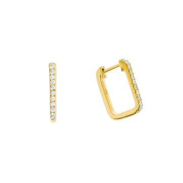 Creolen Gelbgold 585 Atelier Kopf Brillantcreolen