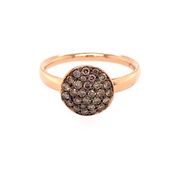 Ring Rotgold 750 Noor Diamantring