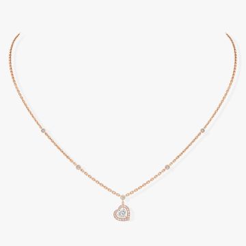 Collier Roségold 750 Messika Joy Joy Cœur