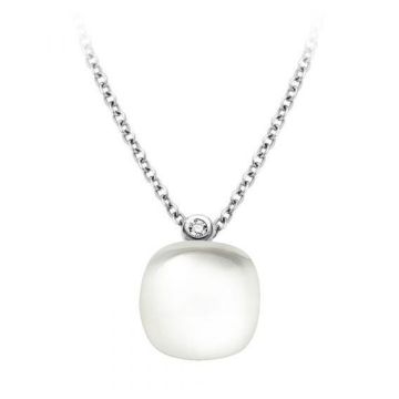 Collier Weissgold 750 Bigli Mini Sweety Bergkristall