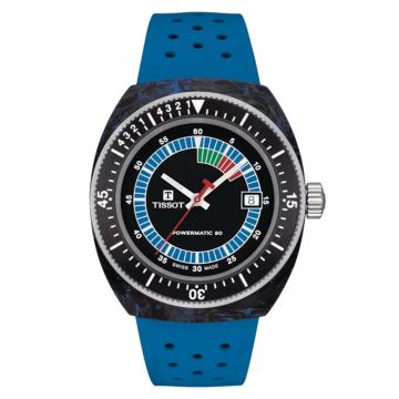 Herrenarmbanduhr Carbon Tissot Sideral Sideral S