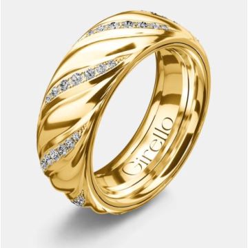 Ring Gelbgold 750 Girello Girello Drehring